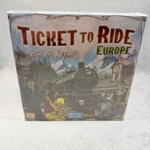Days of Wonder Ticket to Ride Europe Board Game Multi Cardboard Strategy Family